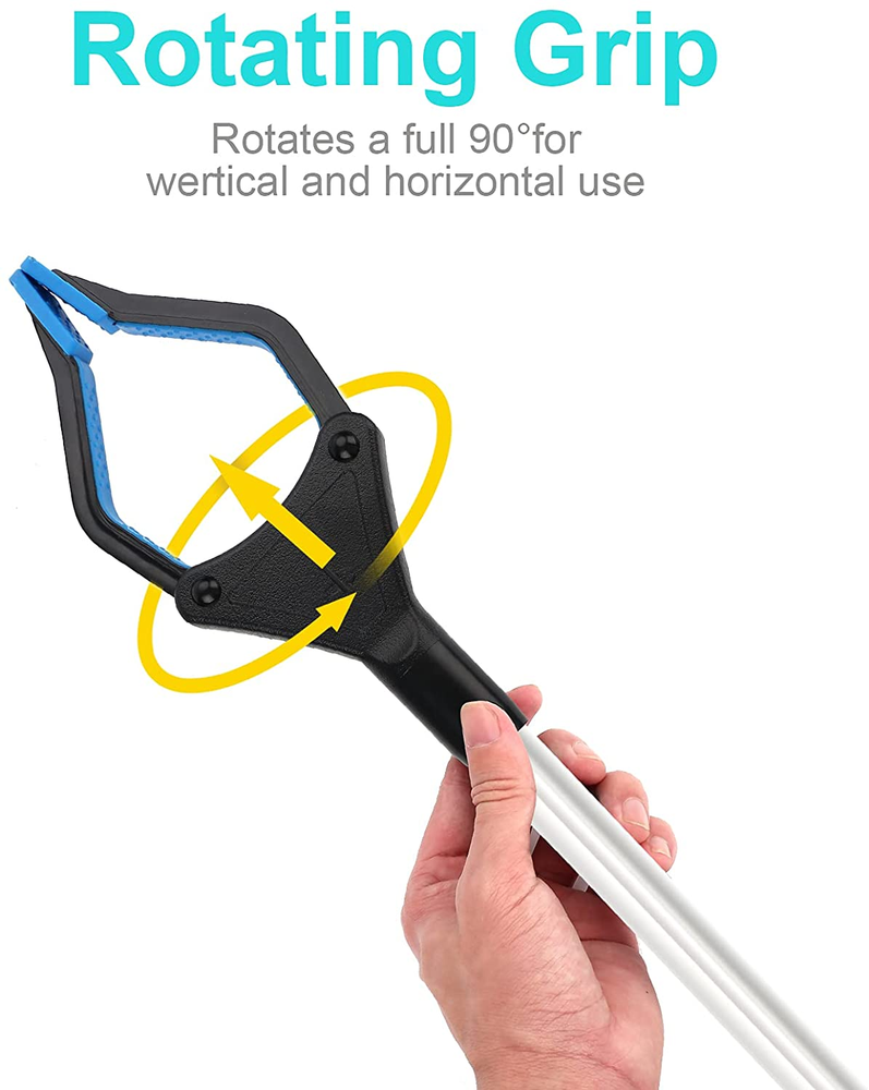 Grabber Reacher Tool, 32" Foldable Picker Upper Grabber, Reaching Tool for Trash