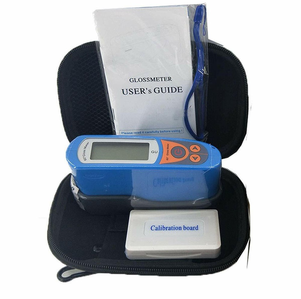 Gloss Meter 60 Degree Glossmeter Testing Non-metallic Material 0-199.5GU