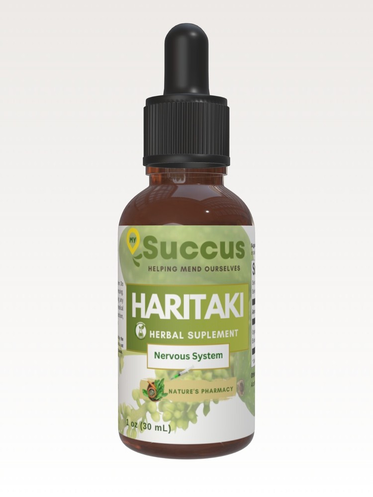 Haritaki Tincture - (Nervous System) - Alcohol Free