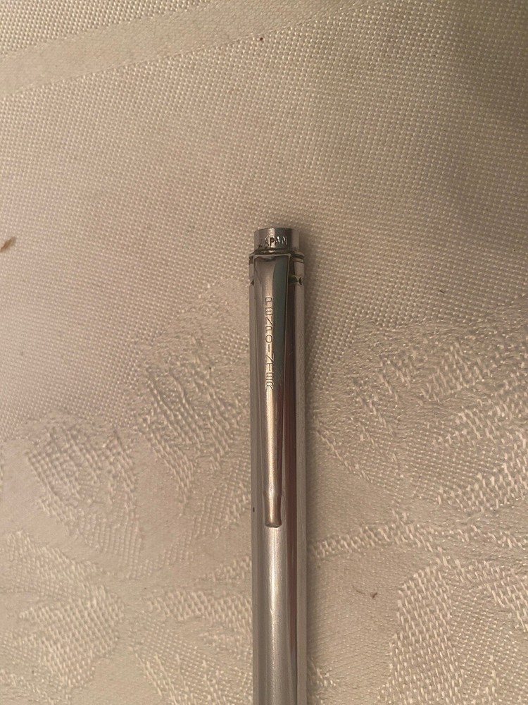 Vintage PEN POINTER Telescoping Silver Metal Pocket Pointer