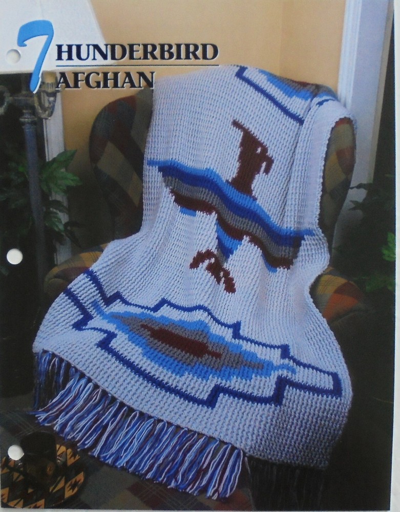 Annie's Attic Thunderbird Afghan Skeeter Gilson Crochet Patterns