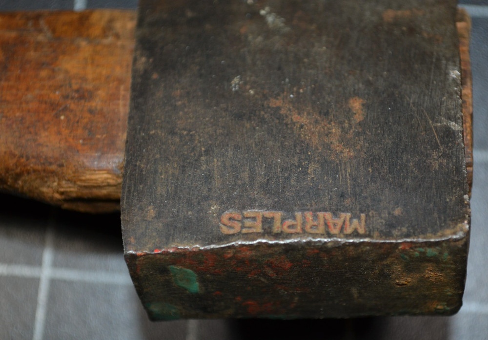 MARPLES - CHARLESTON TOOL WORKS, CHARLESTON, WV - CAMP HATCHET