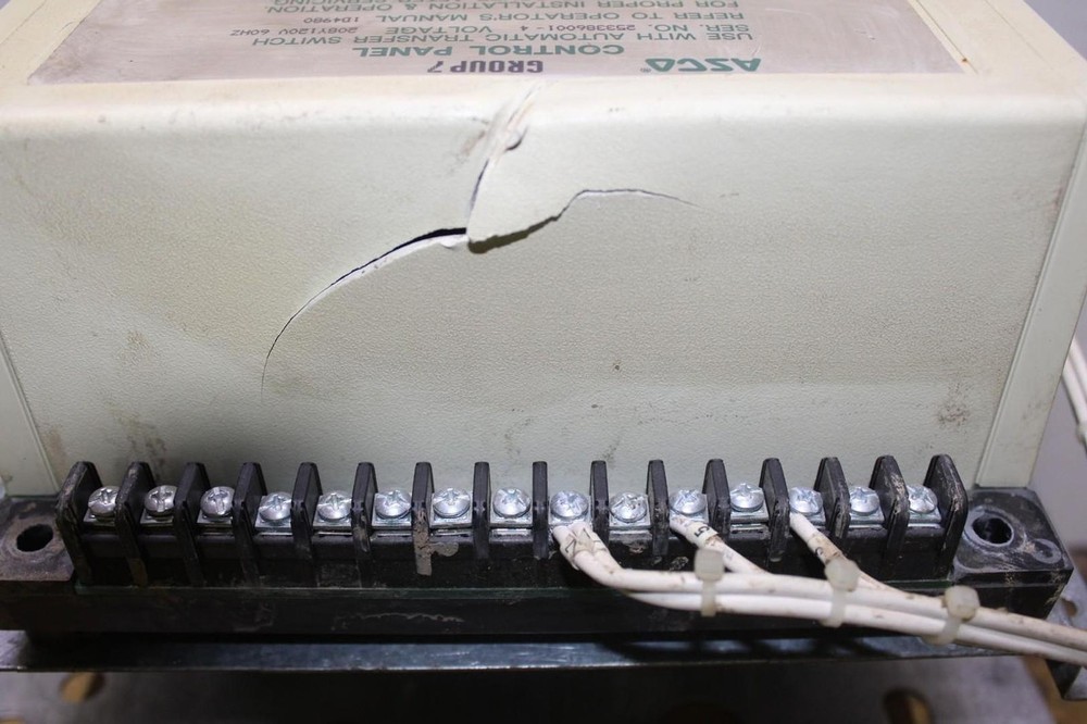 ASCO AUTOMATIC TRANSFER SWITCH CONTROL PANEL JS363-620-2F 208/120V 60 HZ