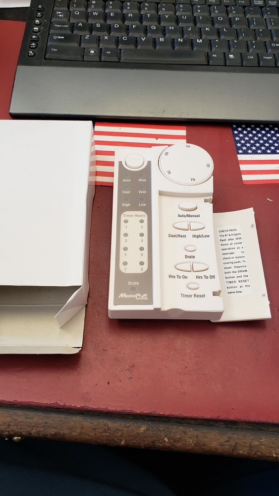 NEW Mastercool AdobeAir Contractor Series Thermostat for Evap COOLER P225201A