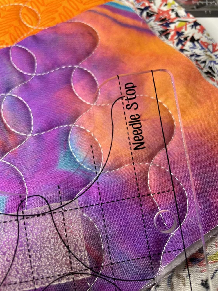5Pcs Wave Quilting Rulers and Templates Set