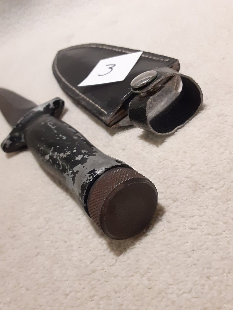 Explorer Night Raider Boot Dagger Fixed Blade Knife W Leather Sheath 3