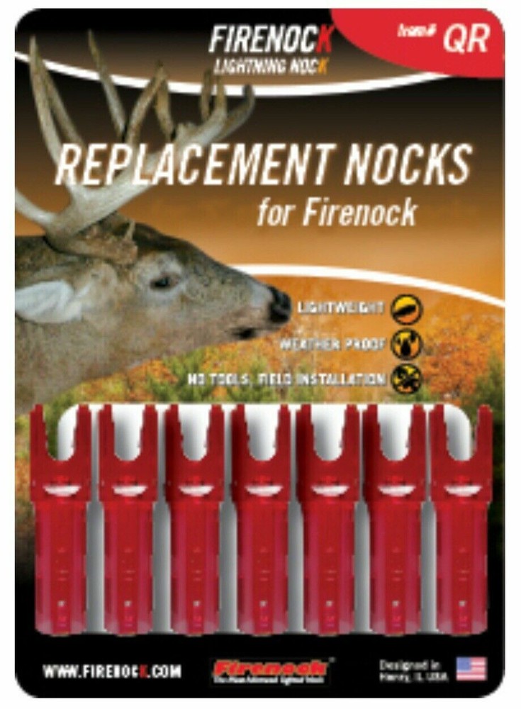 FIRENOCK Replacement Nocks Q style for Q3 lighted nock