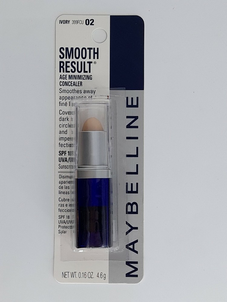 Maybelline Smooth Result Age Minimizing Concealer- Ivory 02