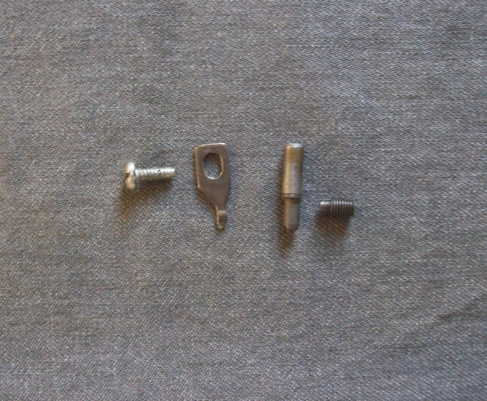 Singer Touch & Sew 648 Sewing Machine Bobbin Case, Position Bracket & Misc Parts
