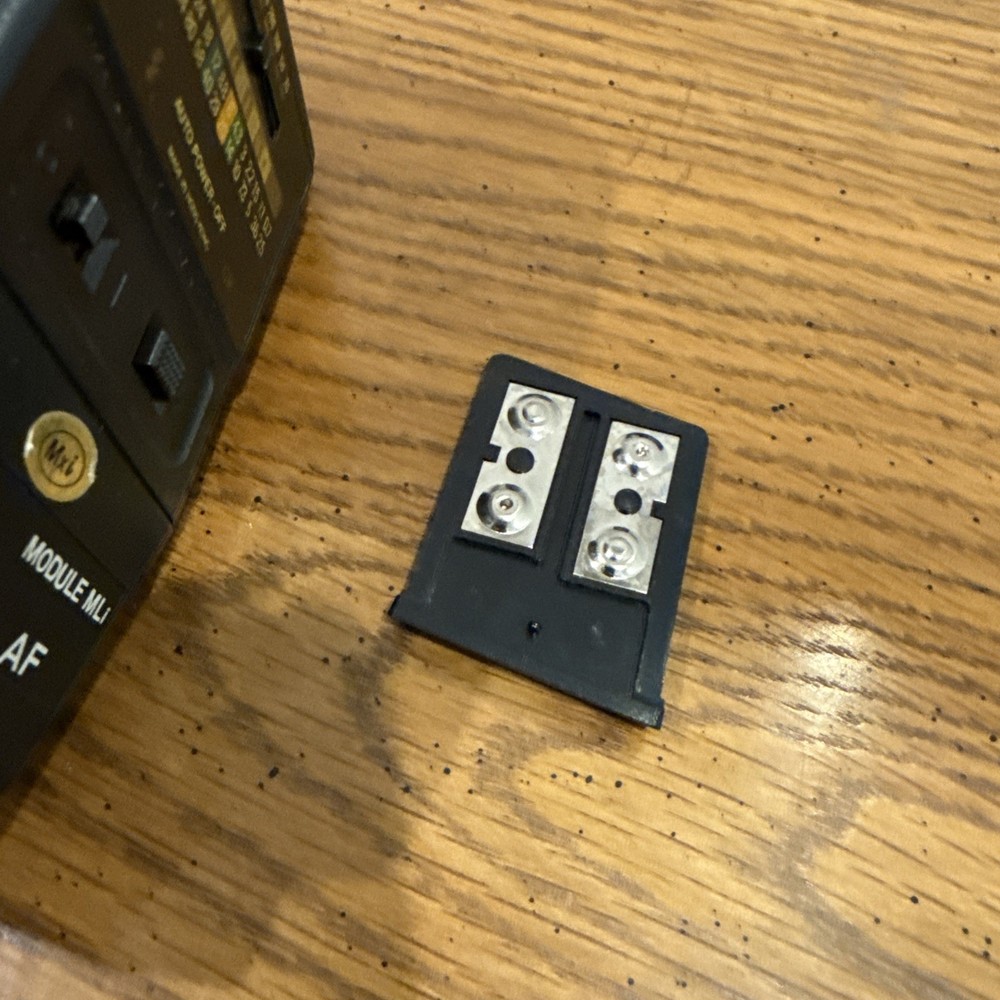 Quantaray QB 6500A Shoe Mount Camera Flash Tested Working