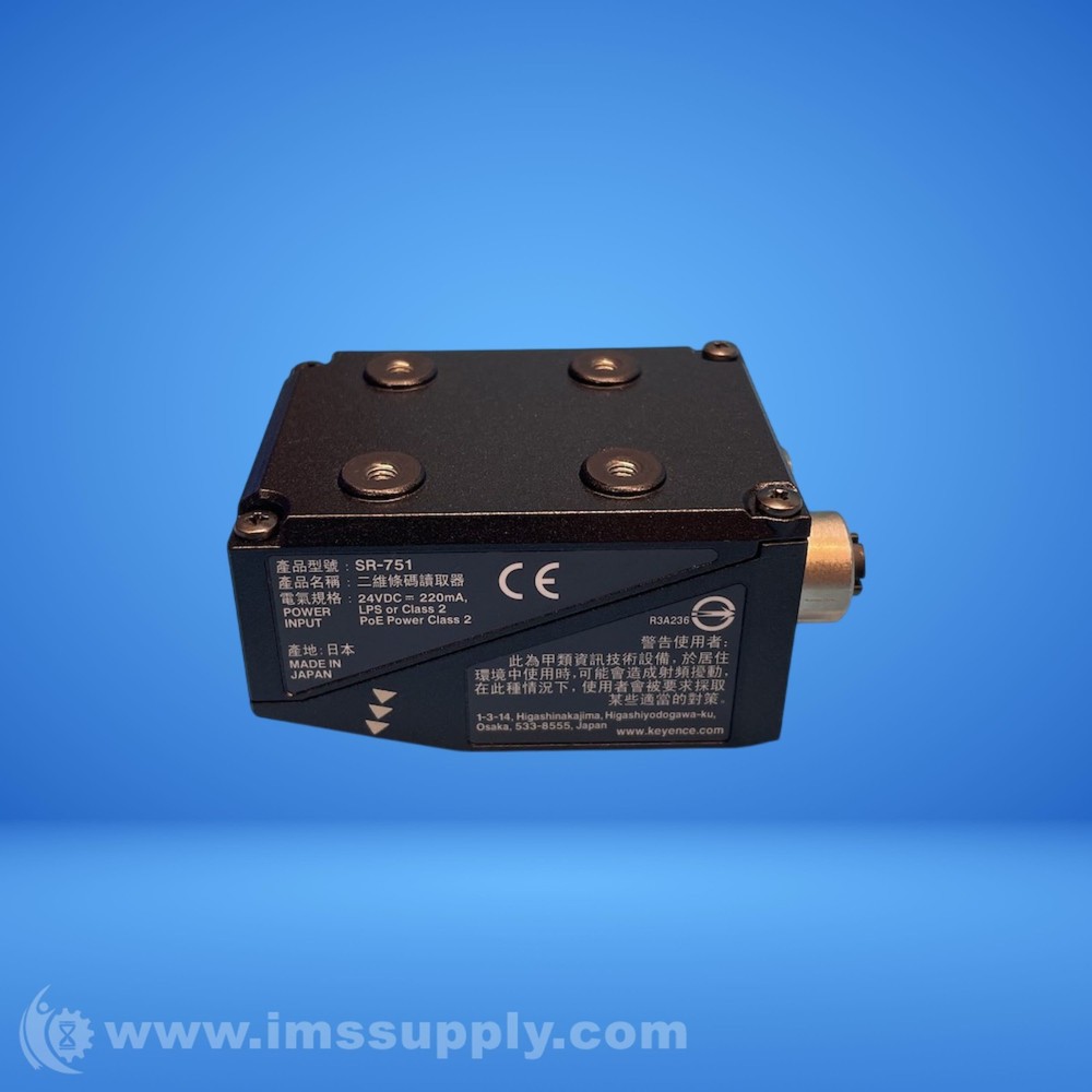 Keyence SR-751 2D Code Reader FNOB