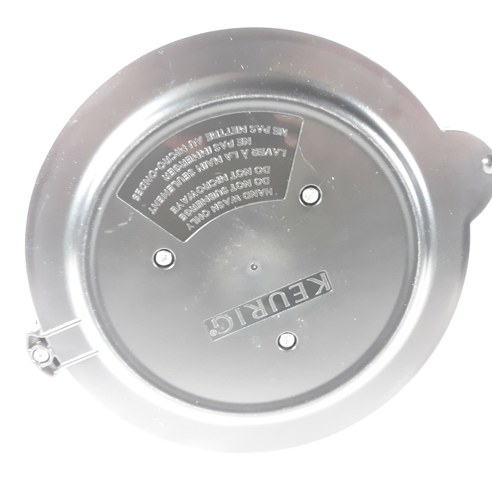 Keurig Carafe 2.0 Plastic Black Silver Handle Replacement