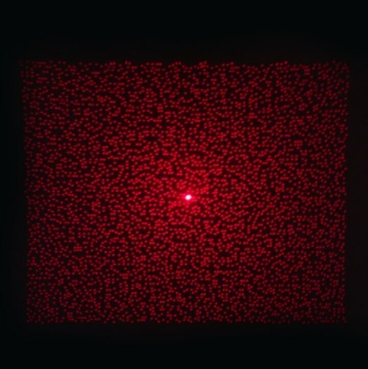 5pcs Laser Light Speckle Pattern DOE Diffractive Optical Elements Grating Lens