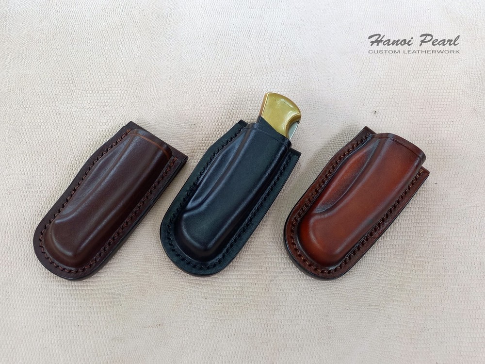 Custom Buck 112 Ranger Sheath | Vertical Belt Loop Sheath