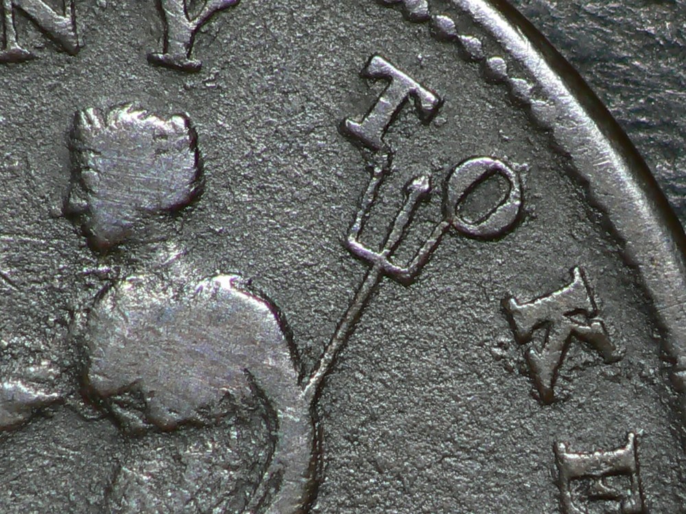 WE-2B2 Wellington Token Half Penny Canada Trident #22977