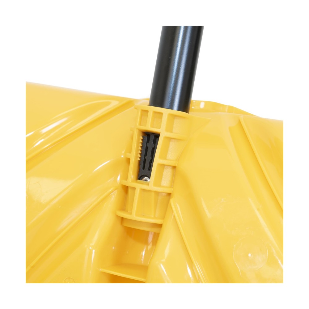 True Temper 18" Poly Folding Snow Shovel, Convenient Storage, Collapsible, Co...