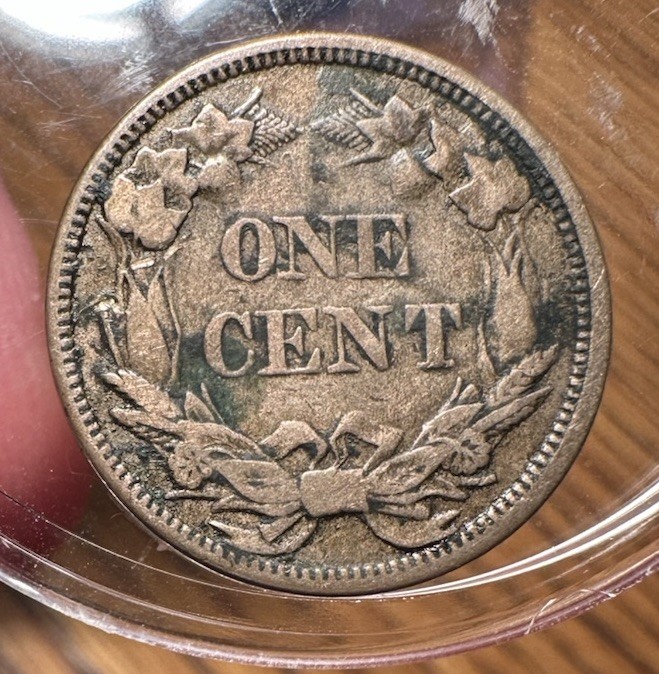 1858 Flying Eagle Cent Penny