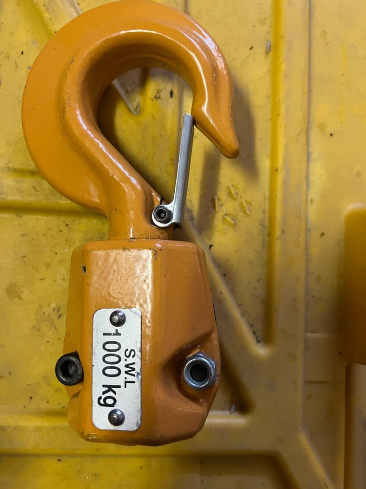 Self-Locking   Chain CLAMP Hook for Overhead Lift  1TON