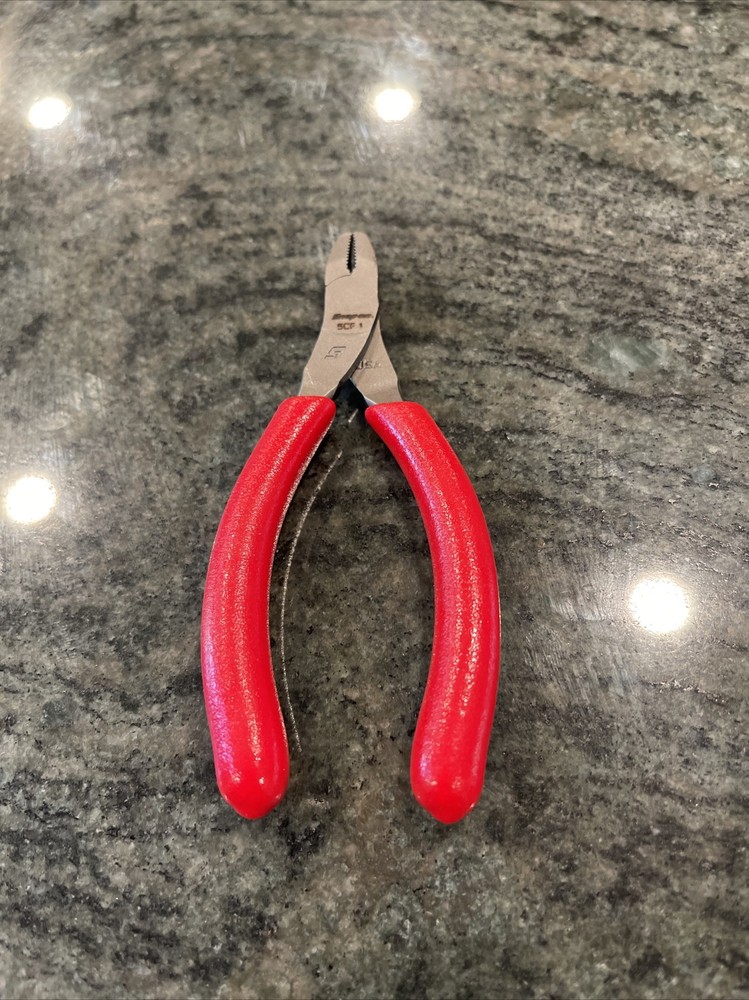 Snap On 5cf 5” ignition pliers red