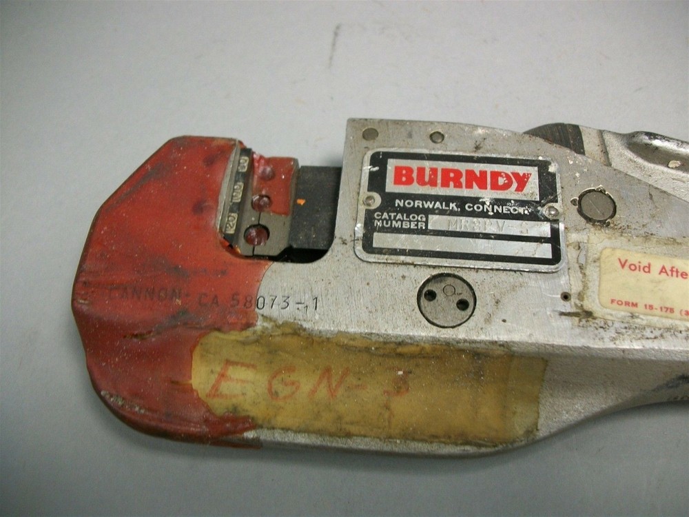 Burndy MR8PV-S Crimp Tool