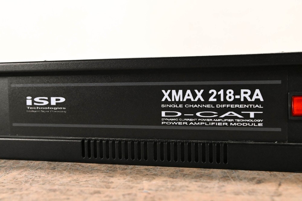 iSP Technologies XMAX 218-RA Single-Channel Subwoofer Power Amplifier CG01LTJ