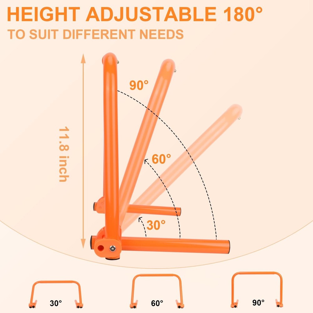 Agility Speed Training Hurdles, Adjustable Agility Training Hurdles for Footb...