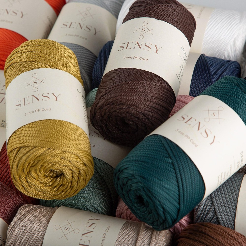 Premium Polyester Rope 3mm 131 Yards Polypropylene Macrame Cord Silver