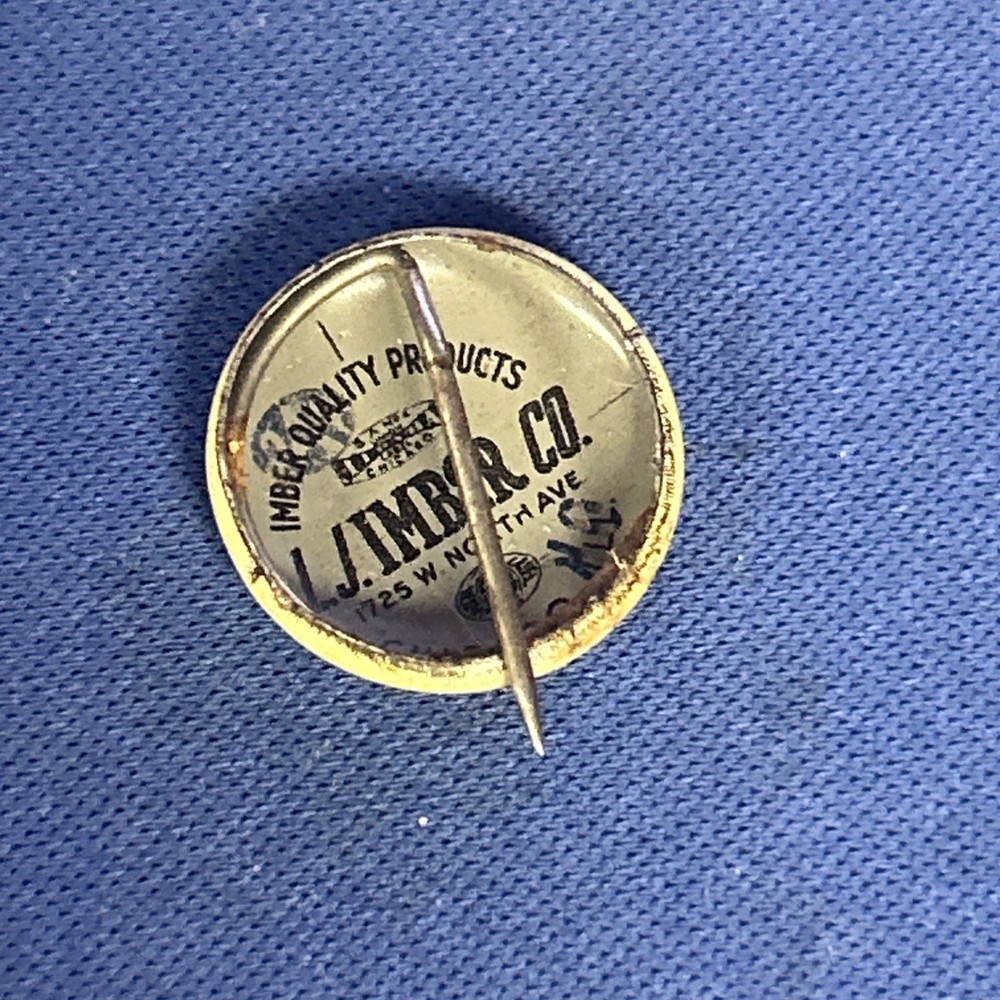 Franklin D Roosevelt PAC 5/8” pinback button pin