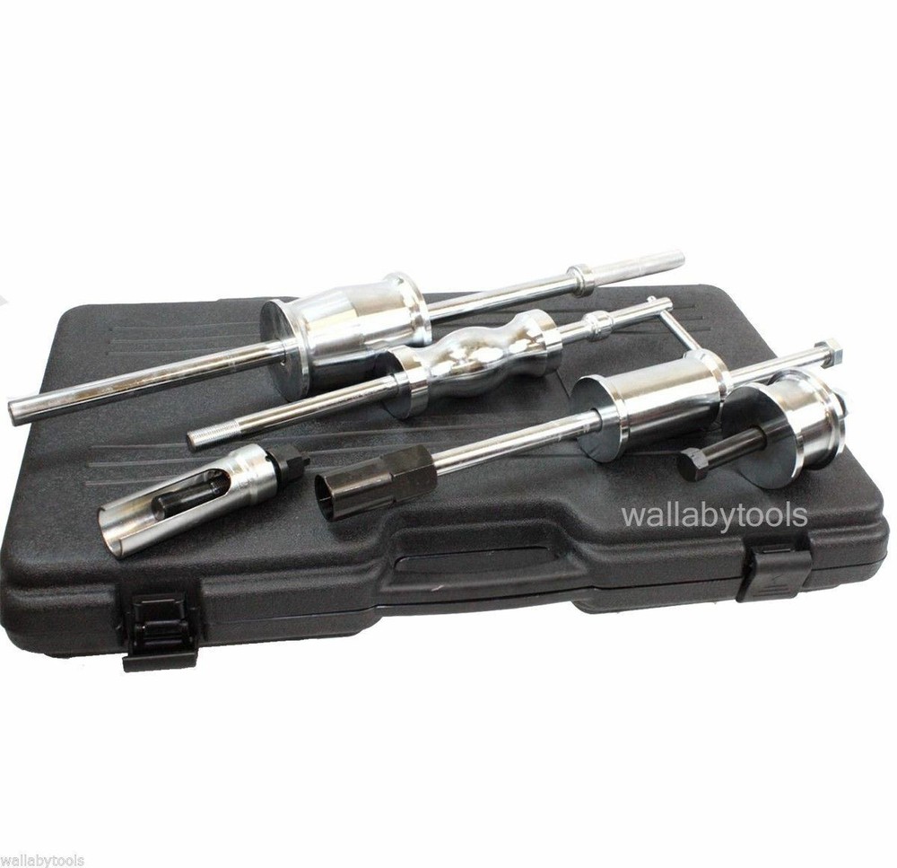 NEW 40pc DIESEL INJECTOR EXTRACTOR SLIDE HAMMER PULLER ADAPTOR Common Rail