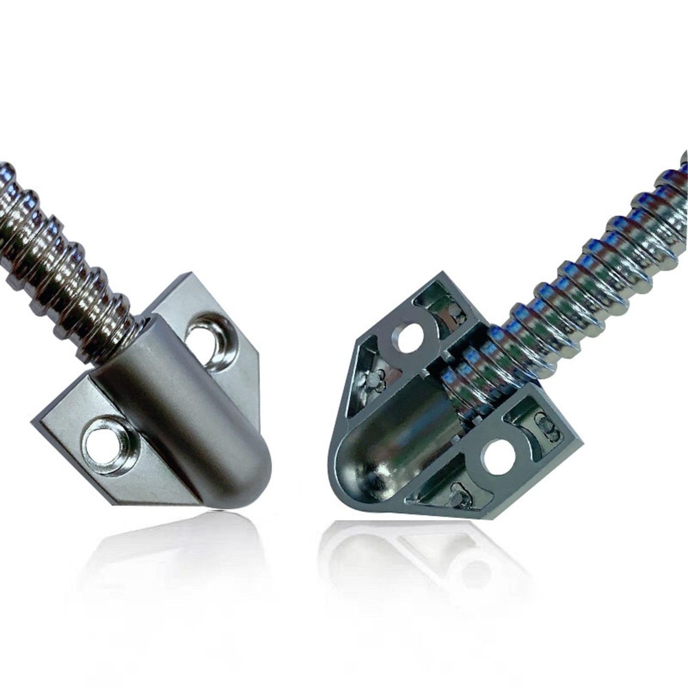 Stainless Steel Door Loop for Exposed Mounting Access Control Wire Protection N