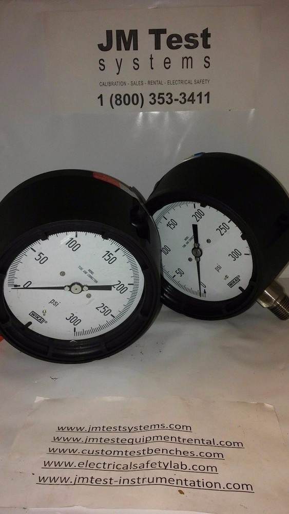 WIKA 4½" pressure gauge psi 2/$15 ITL