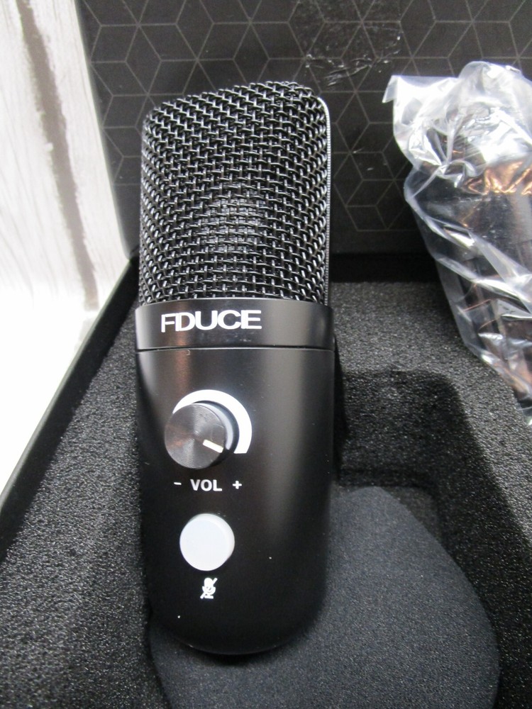 FDUCE USB Plug Play Condenser Microphone Professional Studio PC Mic w/ Tripod