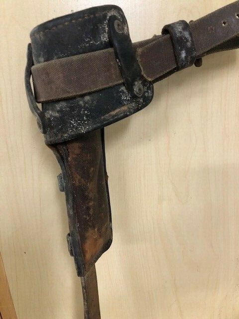 VINTAGE Buckingham BELL SYSTEM Tree/Pole Climbing Spikes Leather padding---89-P
