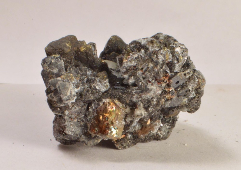 #9993 Sphalerite & Quartz - Madan Ore Fields, Bulgaria