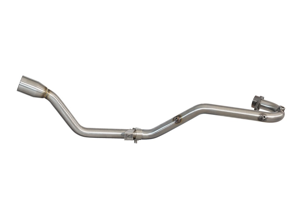 TX 125 Exhaust System Downpipes - No silencer