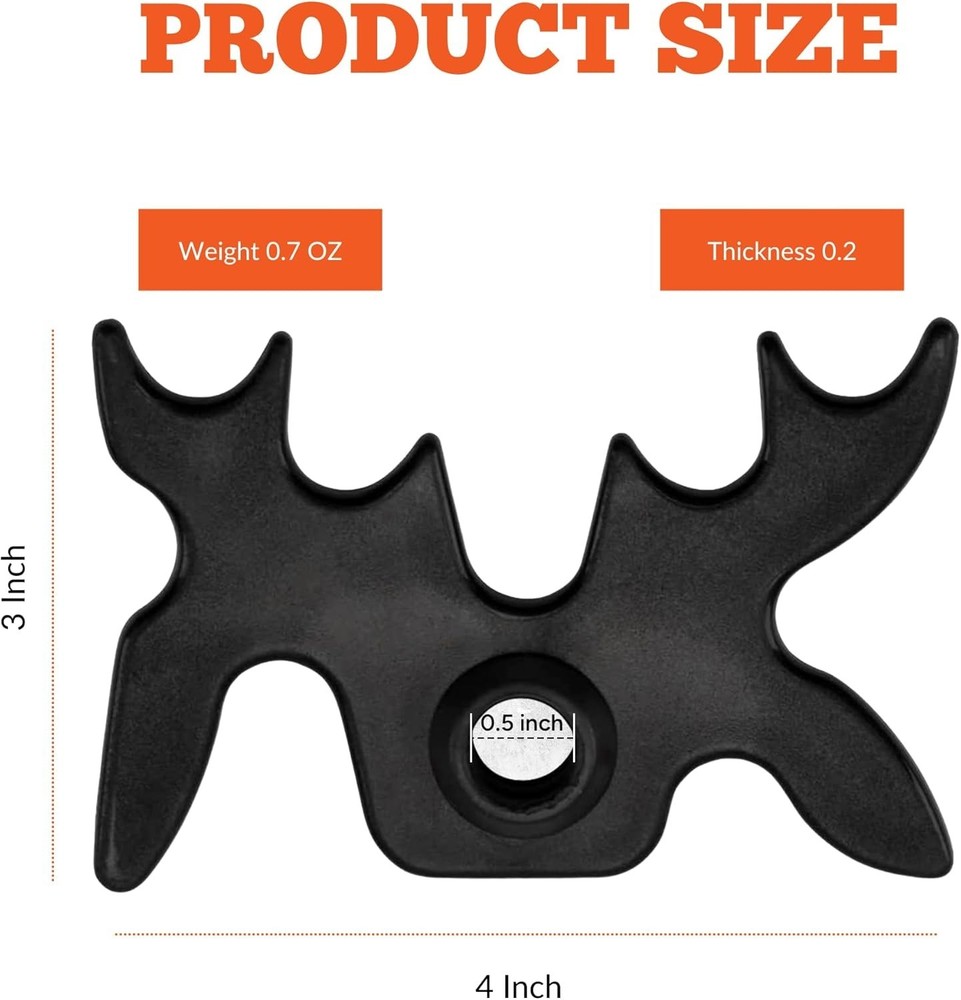 Slip-On Portable Moosehead Bridge Cue Rest