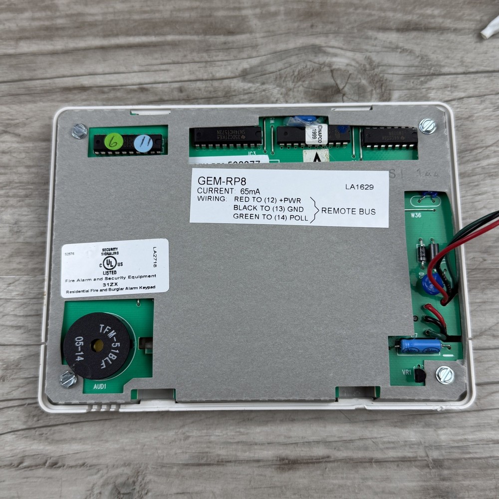 Gemini GEM-RP8 Security System Keypad Napco