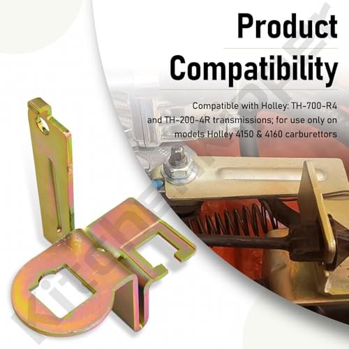090127329115 20-95 GM AOD Kickdown Cable Bracket Compatible with Holley 4150 &