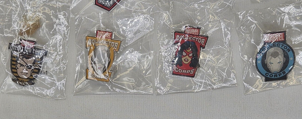 Spider Man Collectors Corps Pins Lot Marvel
