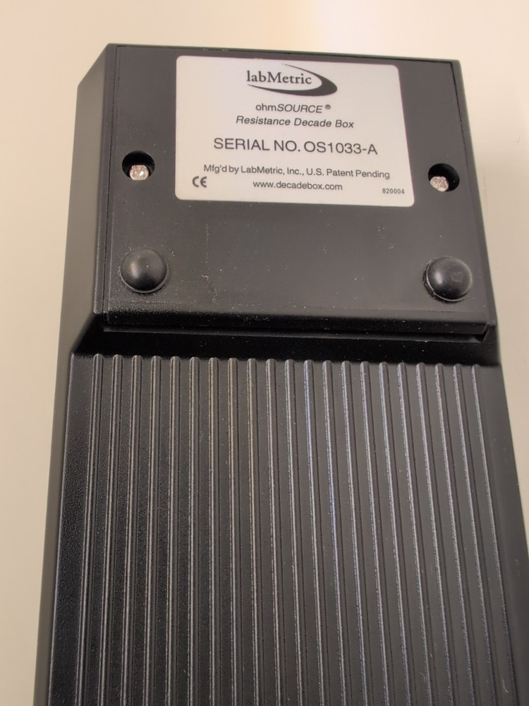 labMetric ohmSOURCE Resistance Decade Box OS1033-A