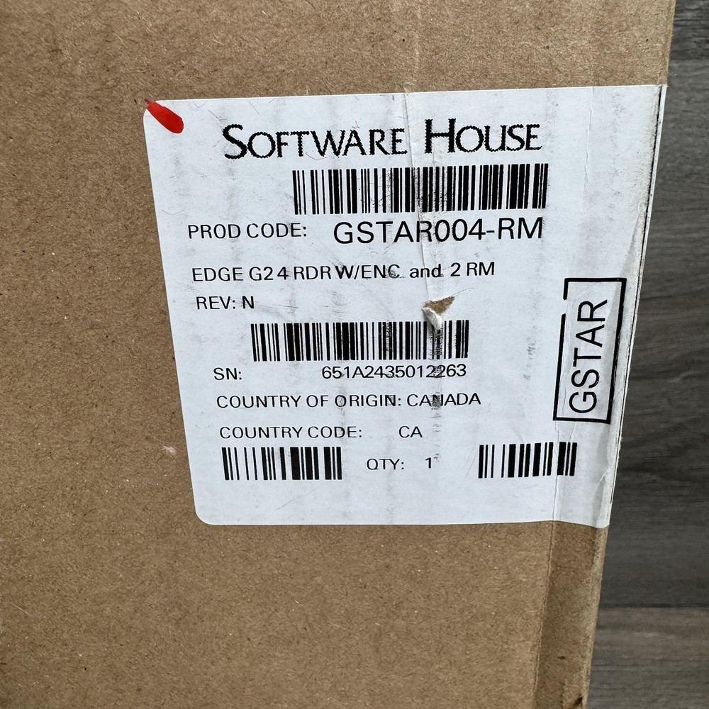 Software House iSTAR Edge G2 Controller GSTAR004-RM