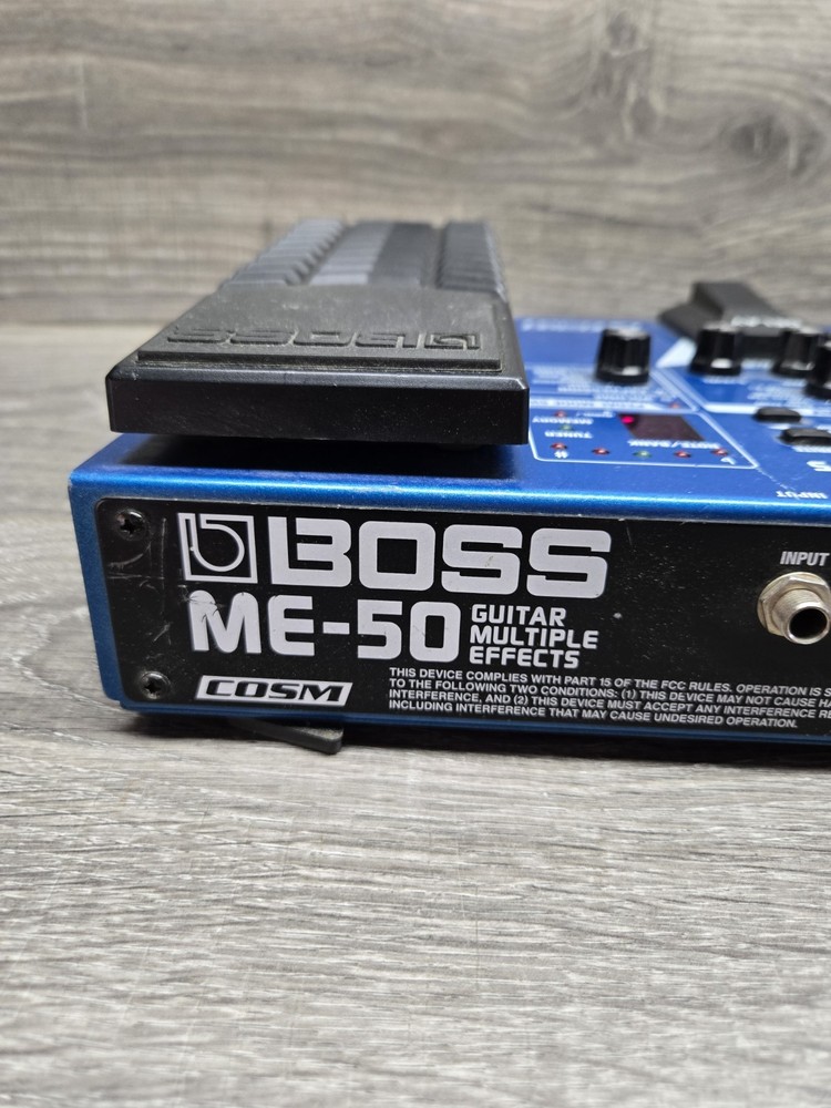 Boss ME-50 Guitar Effects Pedal Multi Power Tested Only Read Description