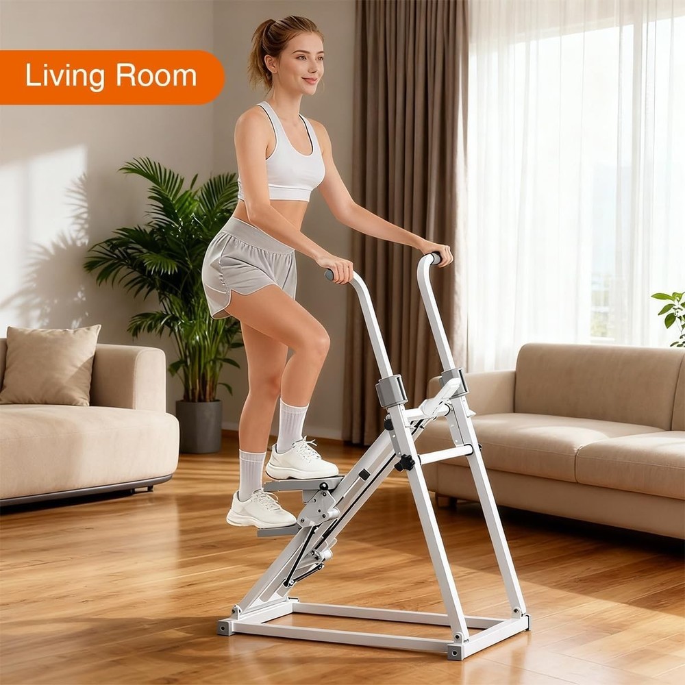 Foldable Stair Stepper Machine with Handles