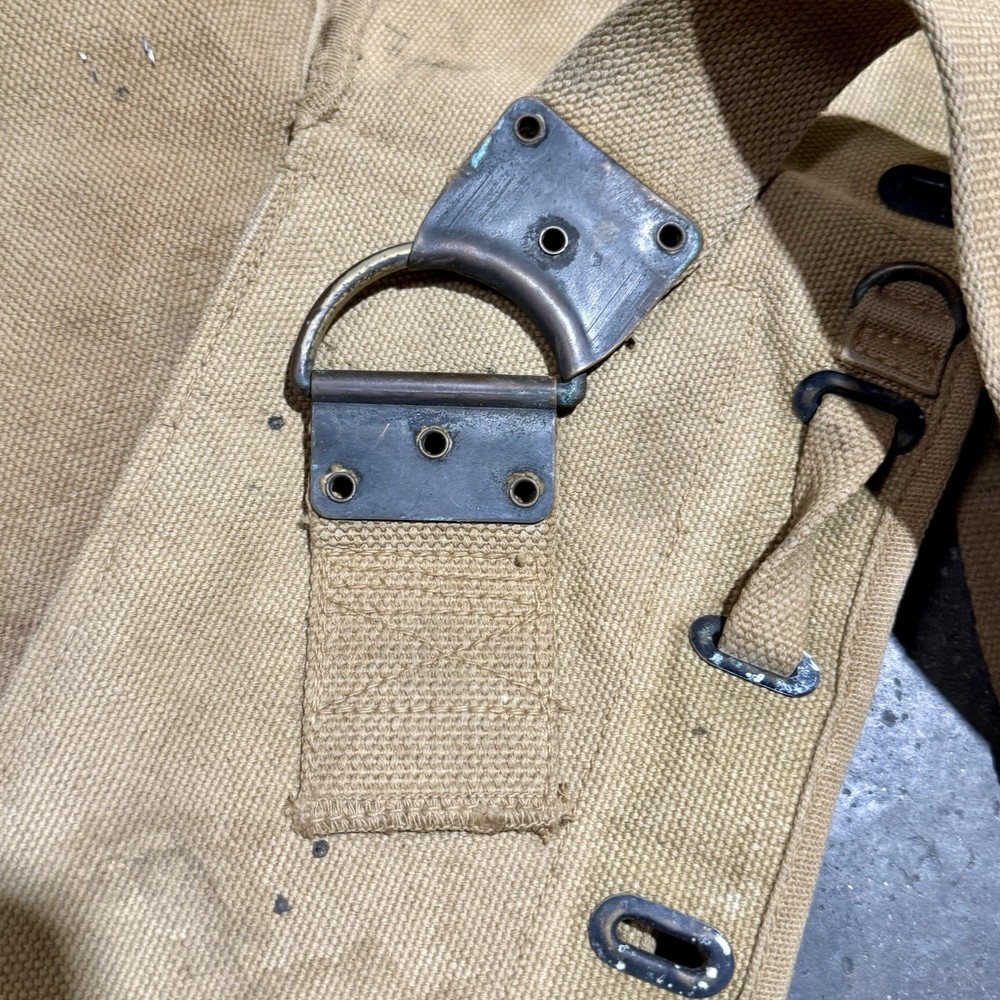 Original WW1 US Army Cavalry M12 Ration Bag One Side
