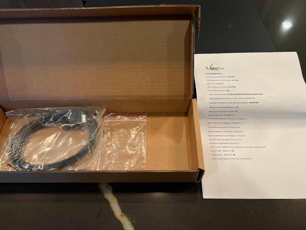 VideoFlow DVP10XU Rack Mountable Hardware Platform