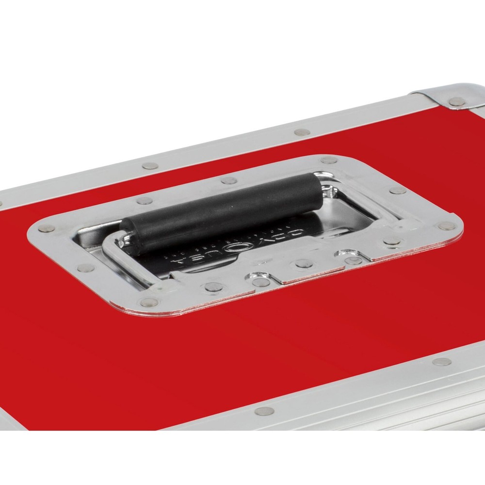 Odyssey KLP2RED Krom Series Red Stackable Record / Utility Case idjnow