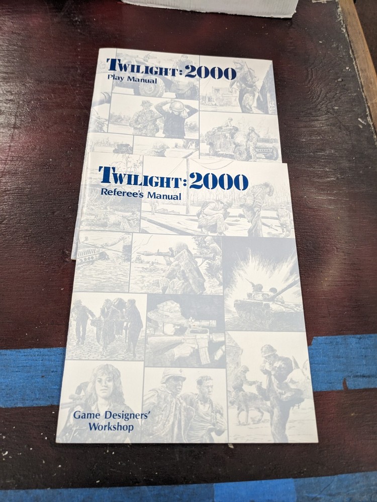Twilight 2000 Box Set 1984 Complete Minus Dice