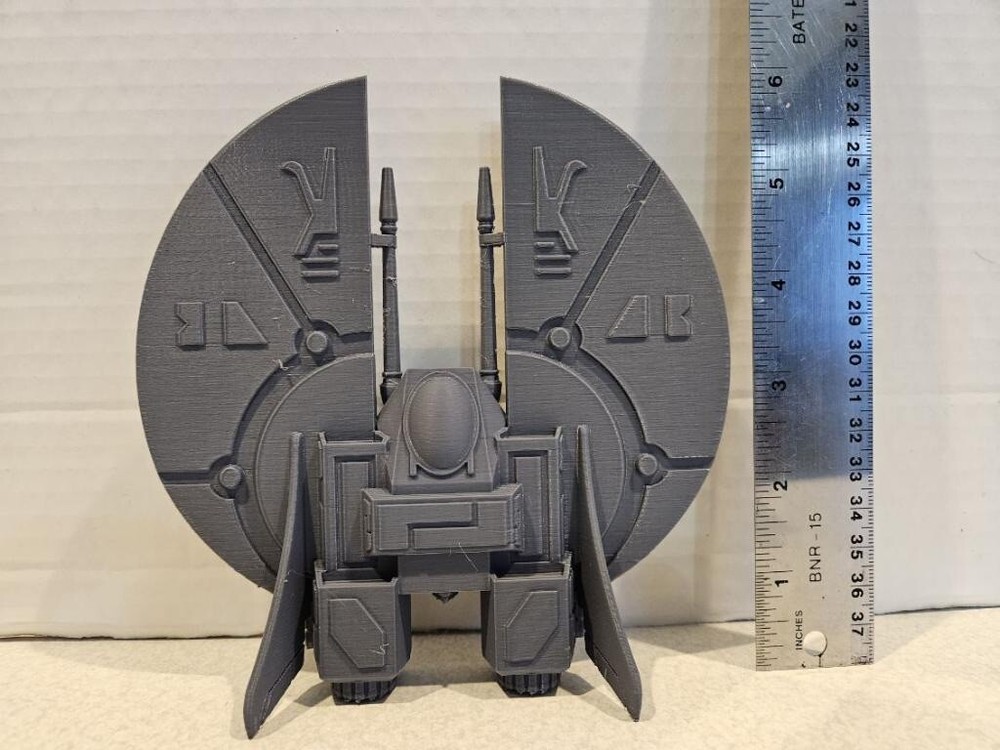 3d Printed 6in Kilrathi Dralthi MK1 Medium Fighter