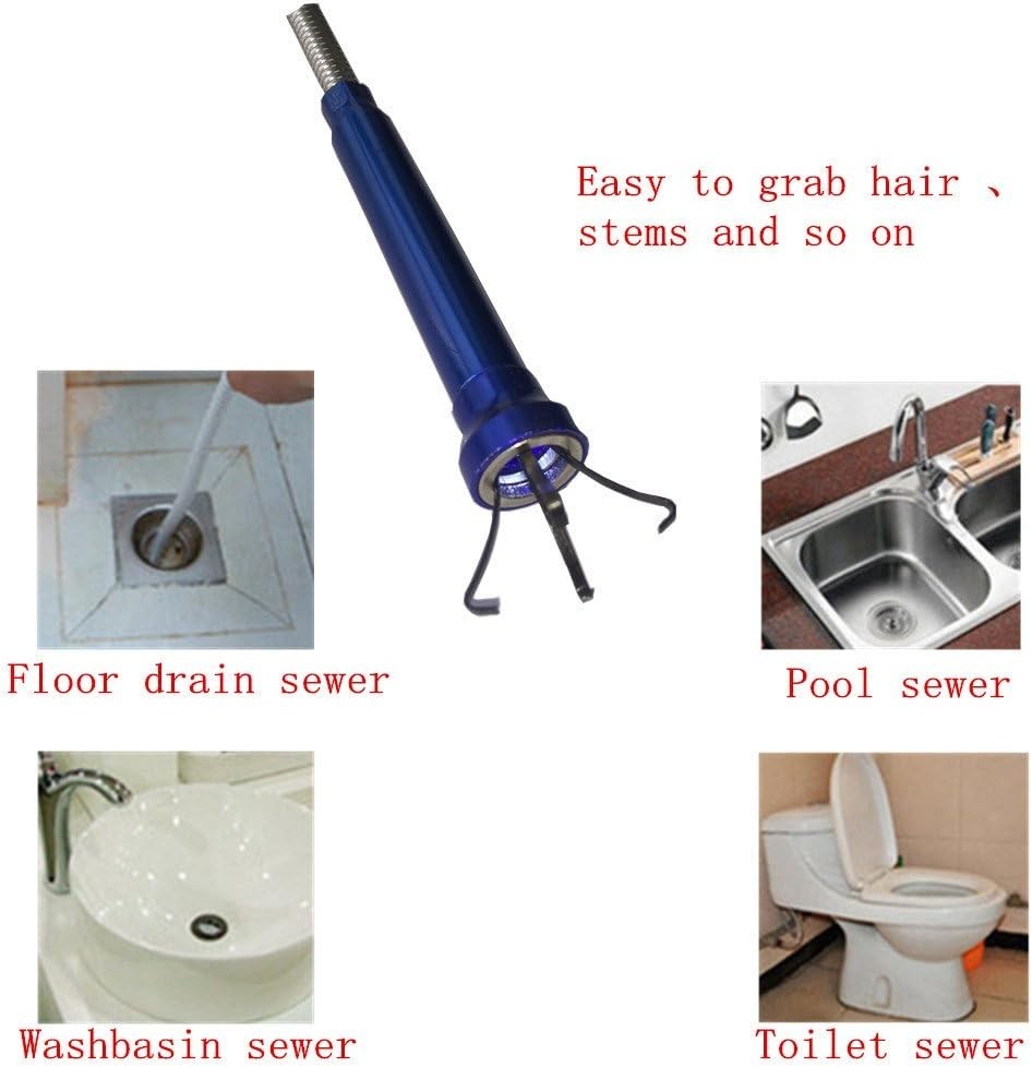 Versatile 62cm Four-Claw Magnetic Grabber Tool with LED Light for Easy Retrieval