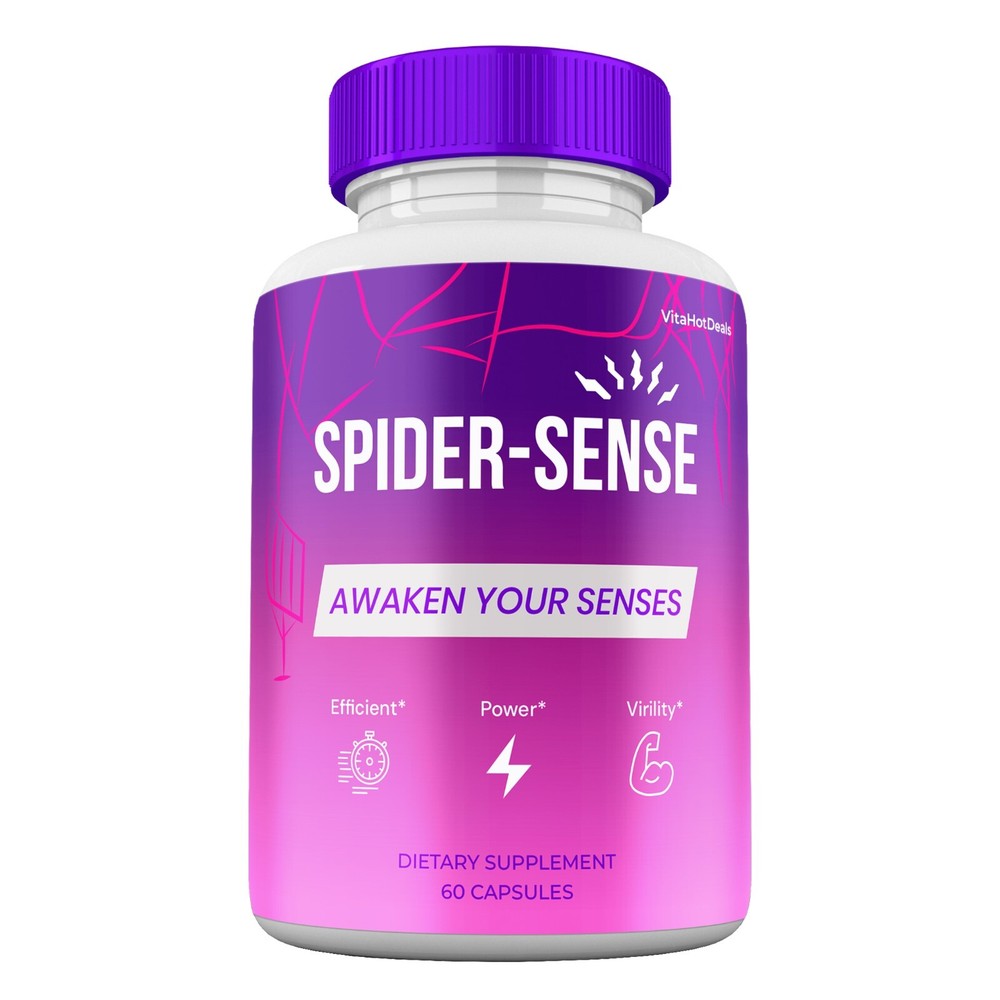 SpiderSense Capsules,  Max Strength, Spider Sense Supplemement (1 Pack)